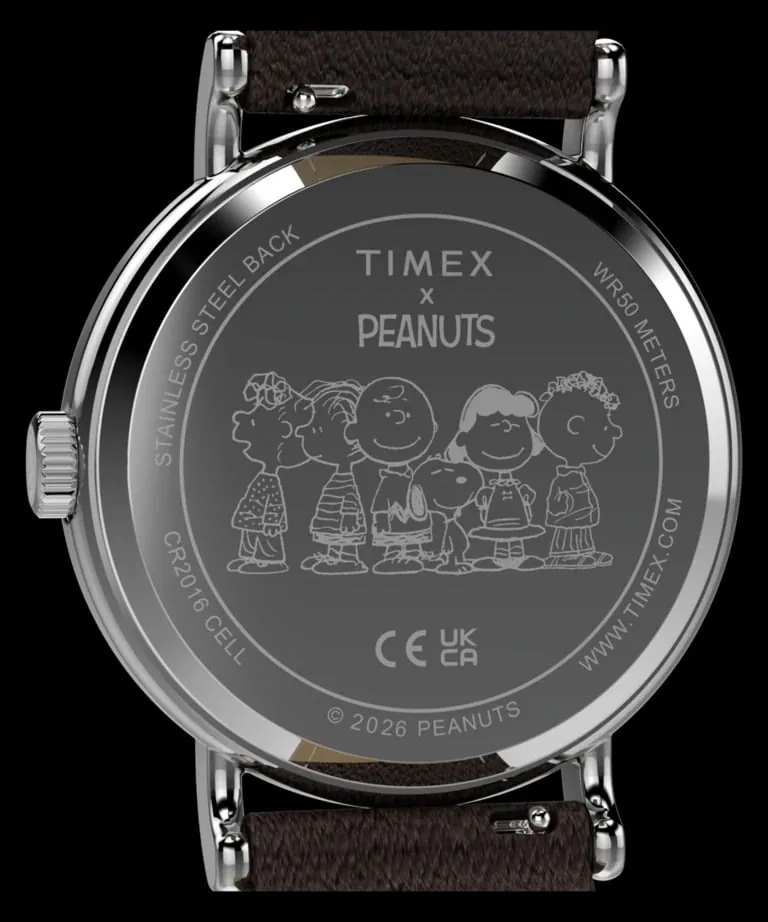 Иллюстрация к материалу «Timex выпустила часы Peanuts Weekender Pumpkin с подсветкой Indiglo». Фото: Gizmochina.