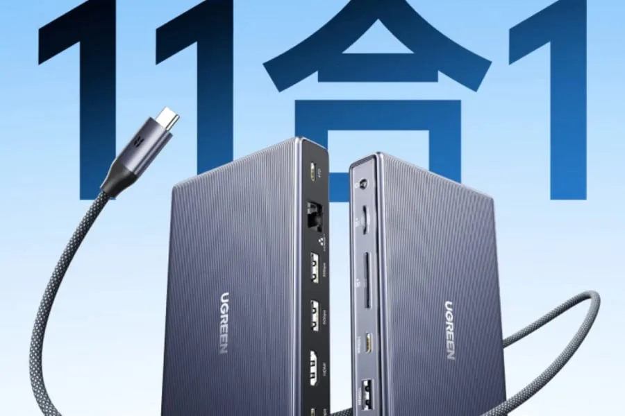 Ugreen анонсировала док-станцию U500 с USB4, выводом 8K и зарядкой 115 Вт