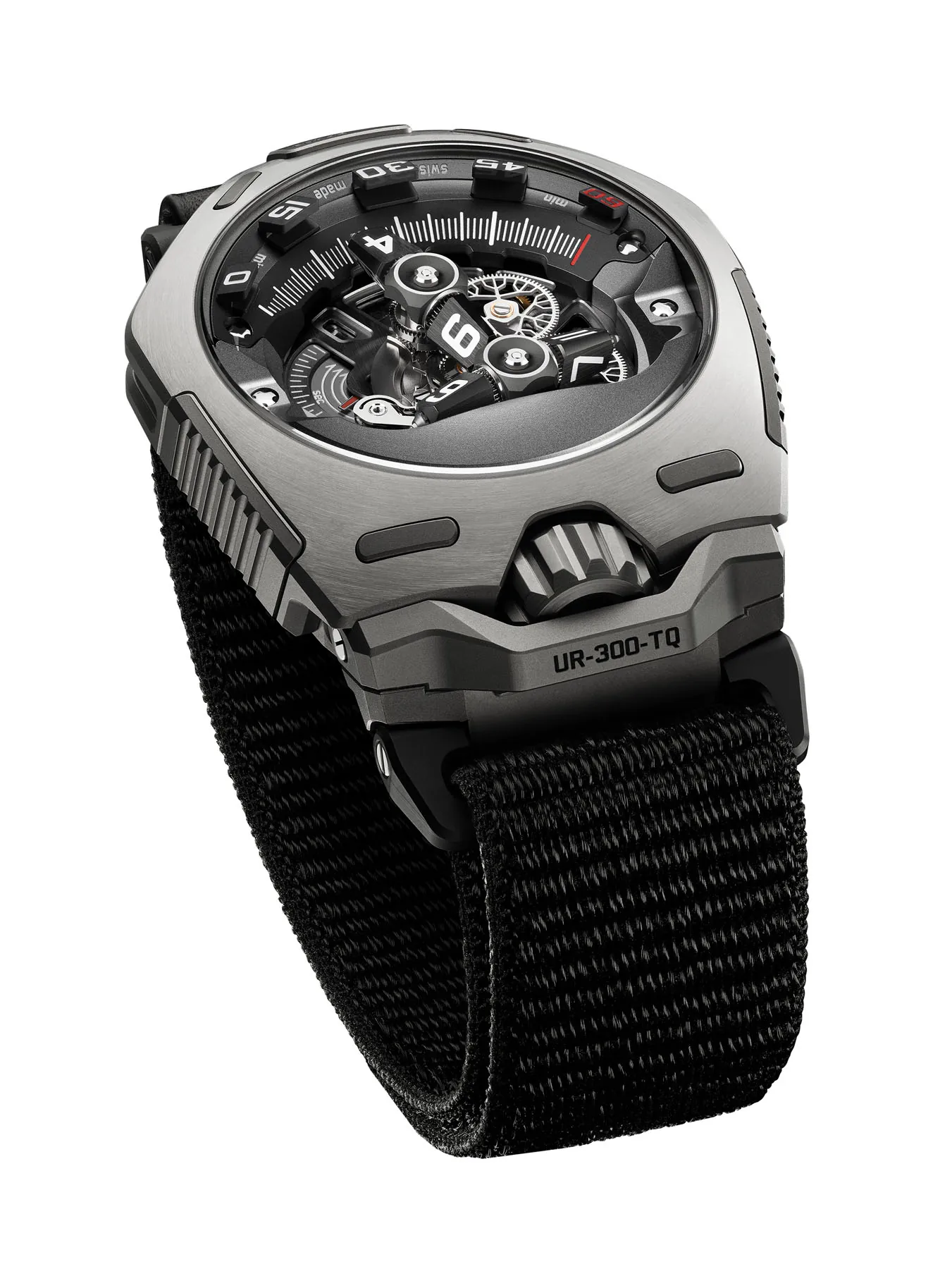 Иллюстрация к материалу «Urwerk анонсировала часы UR-300 Time Quantum с механизмом T-Frame». Фото: Acquire.