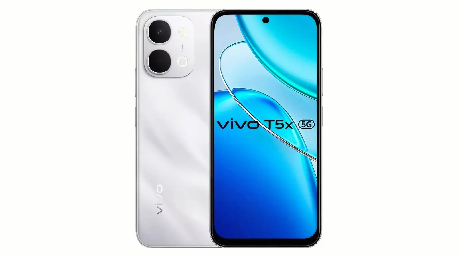 vivo T5x, вид спереди и сзади