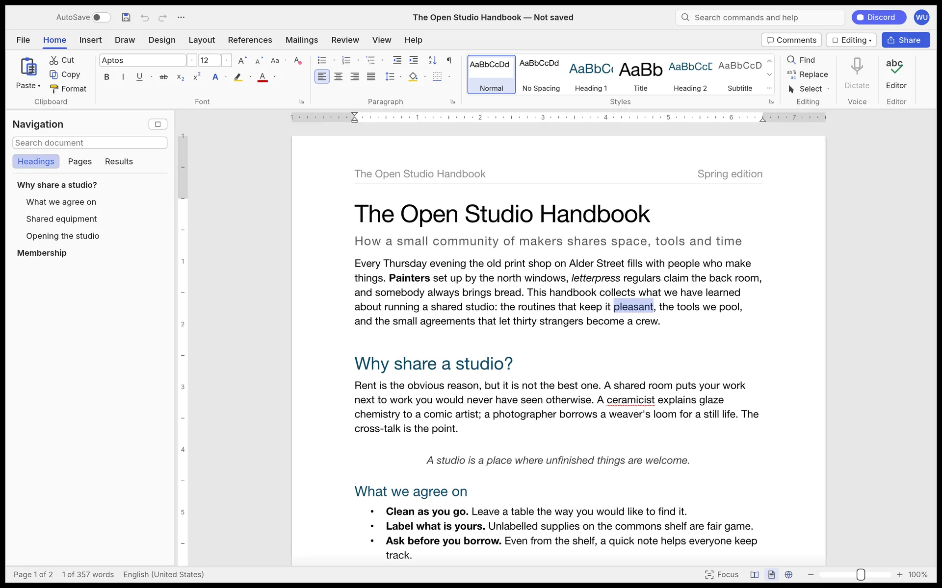 WordCraft стал бесплатной альтернативой Microsoft Word