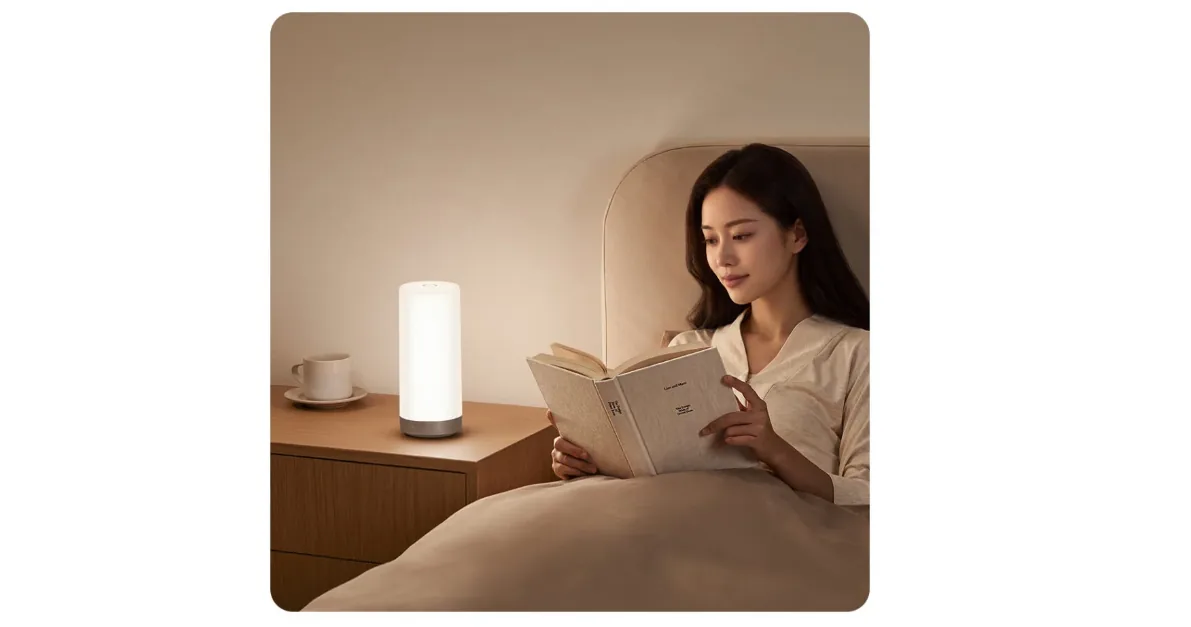 Xiaomi представила умную лампу Mijia Bedside Lamp 3 с 16 млн цветов и управлением жестами