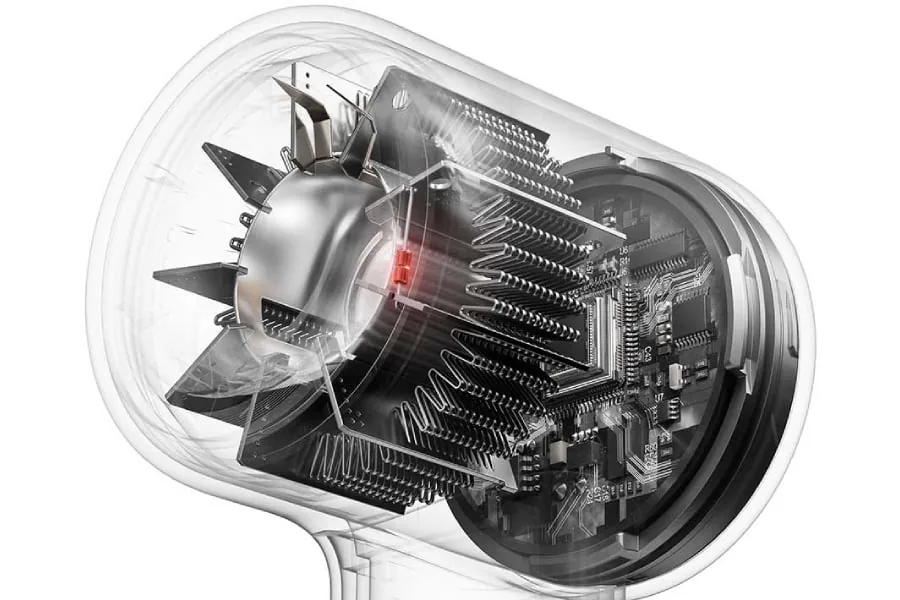 Иллюстрация к материалу «Xiaomi представила компактный фен Mijia High-Speed Hair Dryer Mini». Фото: Gizmochina.